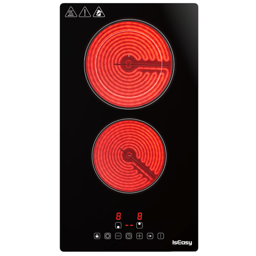 2-zone ceramic hob, 3 200 W