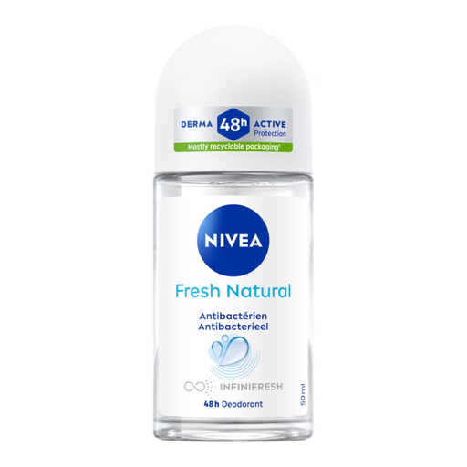 Nivea Fresh Natural Protection 48h Roll-On Deodorant