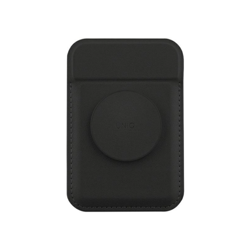 UNIQ Flixa Magnetic Card Wallet in Black
