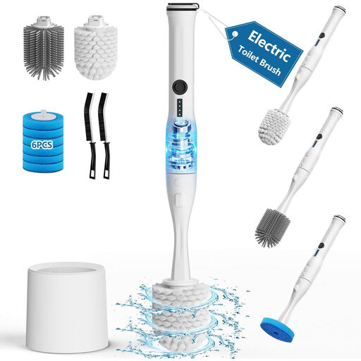Leebein Electric Toilet Brush with Stand