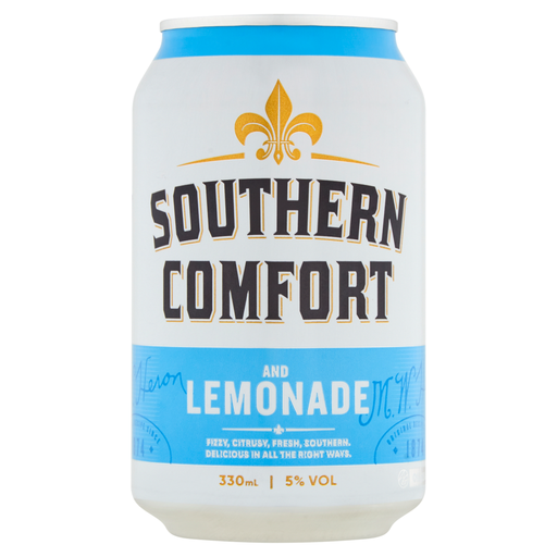 Southern Comfort Lemonade & Lime can