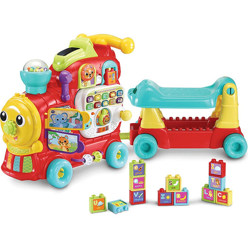 VTech Baby Rij & Leer Letterlocomotief