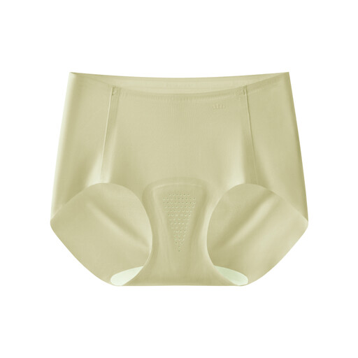 Beneunder DR09424, Summer Breathable Comfortable Women's No-W Seamless Sports Briefs Yellow M
