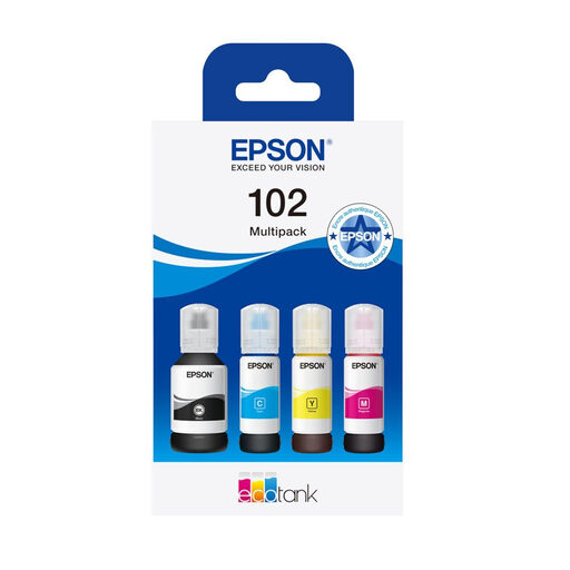 EPSON 102 EcoTank Multipack 4 couleurs