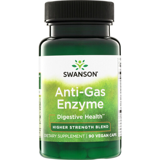 Swanson Anti Gas Digestive Enzymes Capsules