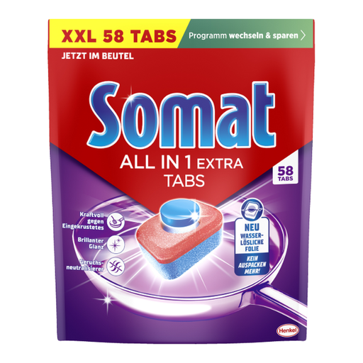 Somat All in 1 Extra 洗涤块 XXL