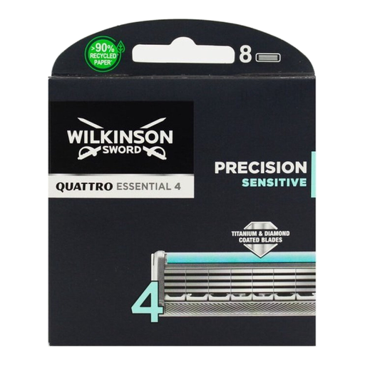 Wilkinson Sword Quattro Titanium Sensitive Refill Blades