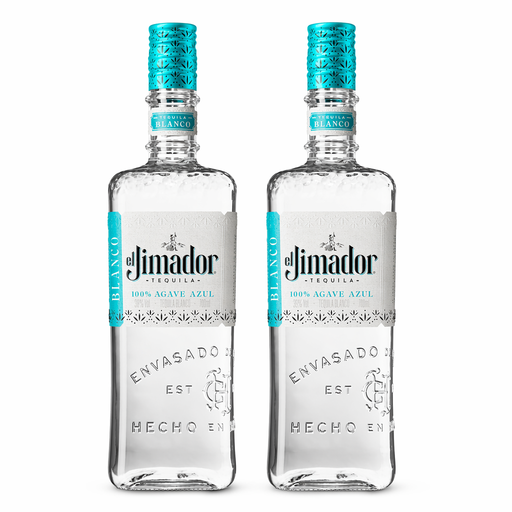 Pack of 2 - El Jimador Tequila Blanco 70cl