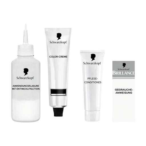 Schwarzkopf Brillance Hair Color Cream 880 Dark Brown 170ml