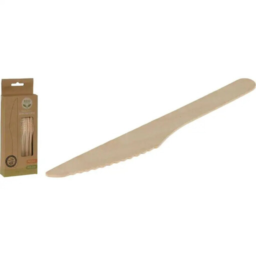 H&S for Mondex Set of 40 Wooden Knives