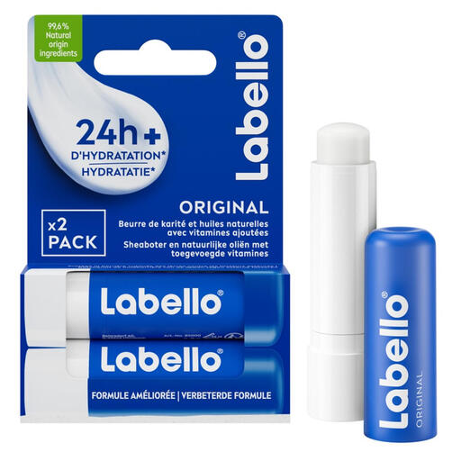 Labello Original Lip Balm Stick Duo