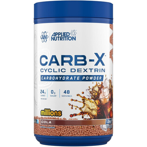 Applied Nutrition Carb X Carbohydrate Energy Powder Cola Millions Flavour, 1.2kg