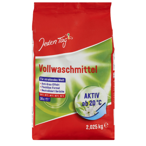 Jeden Tag Universal Washing Powder 2.025kg