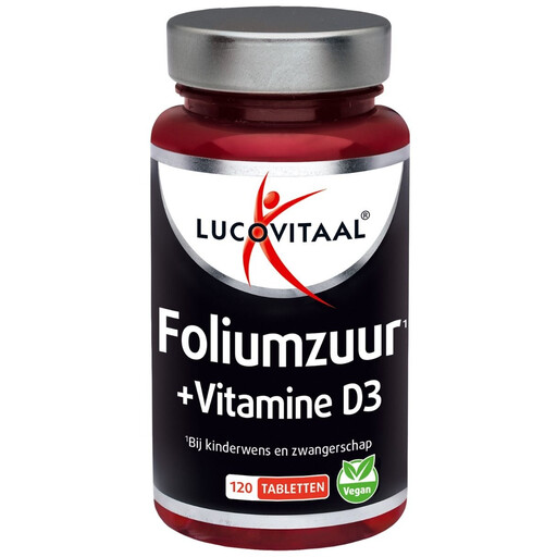 Lucovitaal 叶酸 + 维生素 D3 复合片 120 片