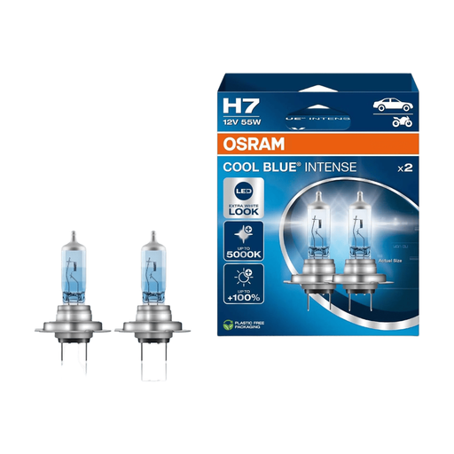 OSRAM COOL BLUE INTENSE H7 halogen bulbs
