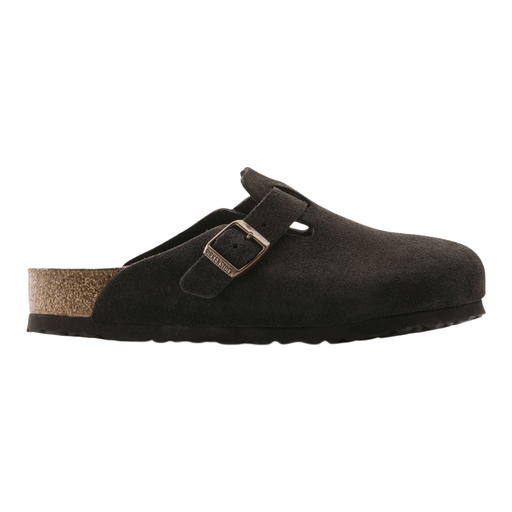 BIRKENSTOCK Boston Suede Leather Narrow Mocca 37