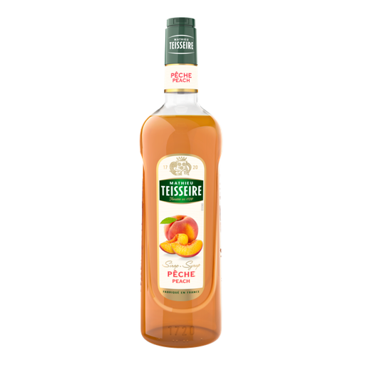 Teisseire Peach Syrup 1L