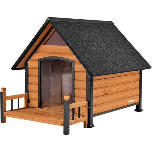 aivituvin AIR80 Hundehütte mit Veranda