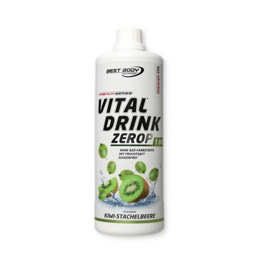 BEST BODY NUTRITION Vital Drink ZEROP – Kiwi Gooseberry