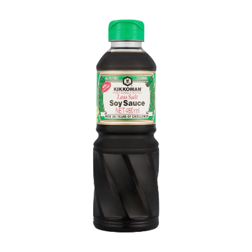 KIKKOMAN Reduced Sodium Soy Sauce 16.2oz PET Bottle