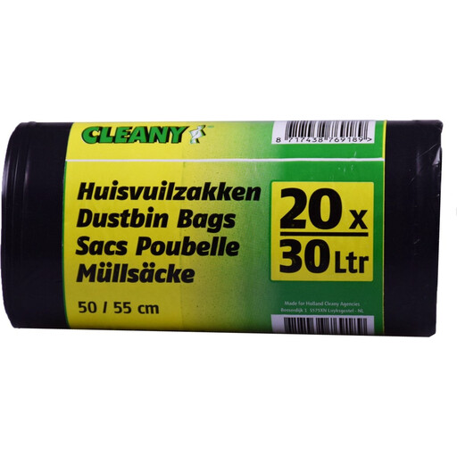 Cleany Garbage bag 30L