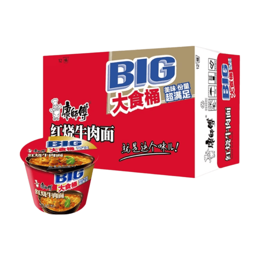 Master Kong Big Bowl Instant Noodles - Braised Beef Flavour