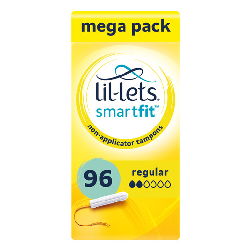 Lil-Lets Non-Applicator Tampons Regular