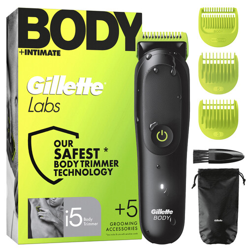 GilletteLabs i5 Body + Intimate Trimmer