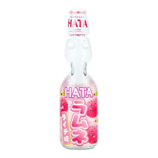 Hatakosen Ramune Lychee Carbonated Drink