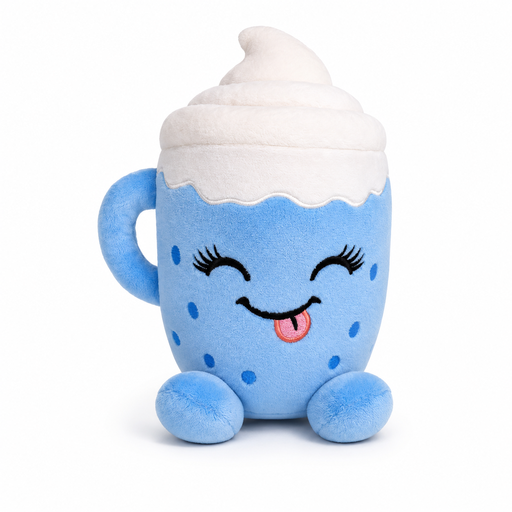 Flooffees London Blue Plush Mug Toy