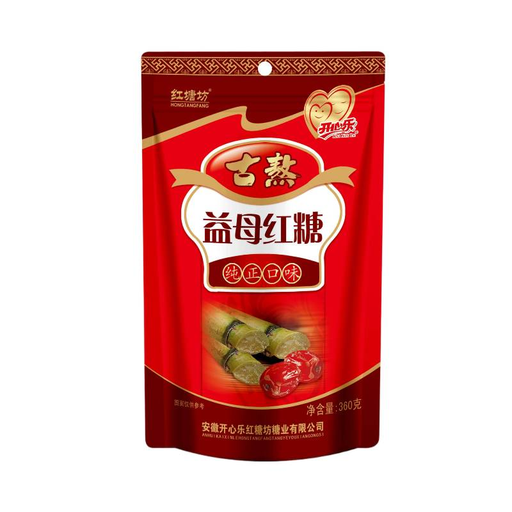 Red Sugar House Ginger, Date, and Longan Brown Sugar 360g