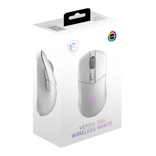 MSI Versa 300 Wireless Gaming Mouse in Weiß