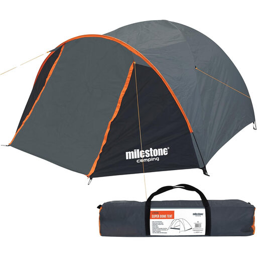 Milestone Camping Super 2 Person Dome Tent