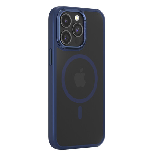 Comma Joy Elegant Magnetic Anti-Shock Case iPhone 15 Blue