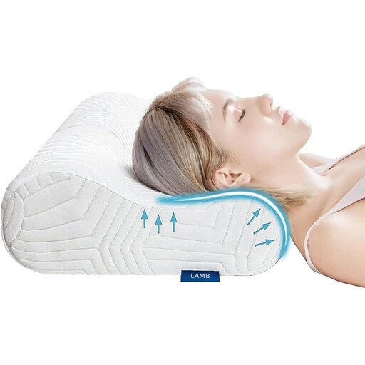 Memory Foam Pillow, Neck Pillow, Ergonomic Sleeping Pillow