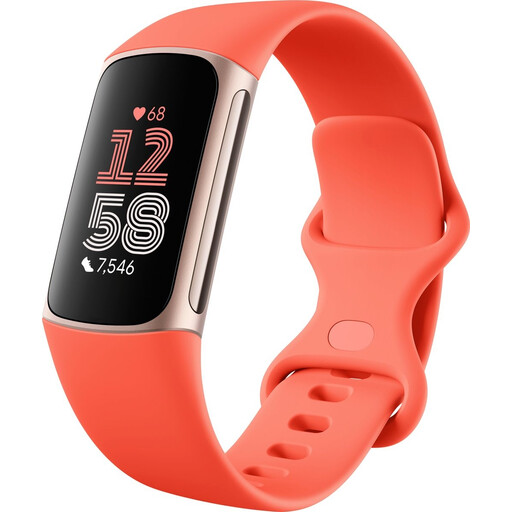 Fitbit Charge 6 Fitness Tracker Gold
