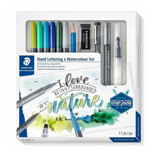 STAEDTLER Design Journey Hand Lettering Watercolor Set