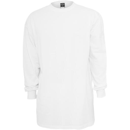 Urban Classics Tall Tee L/S 白色长袖 T 恤 5XL