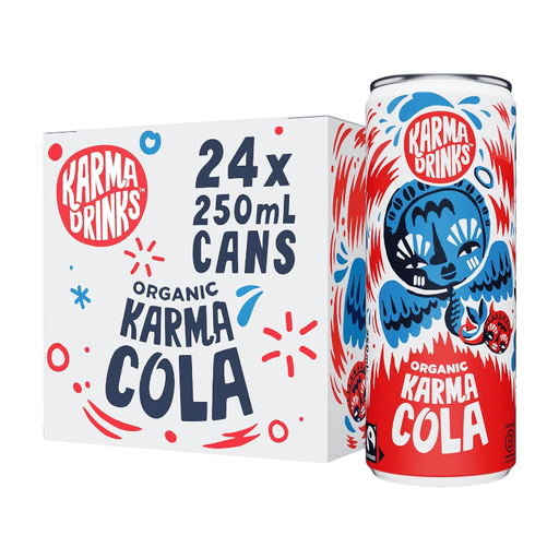 Karma Cola Fizzy Soft Drink Can 24 * 250ml