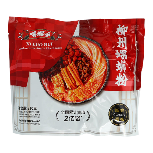 Xi Luo Hui Classic Flavour Snail Noodles 310g