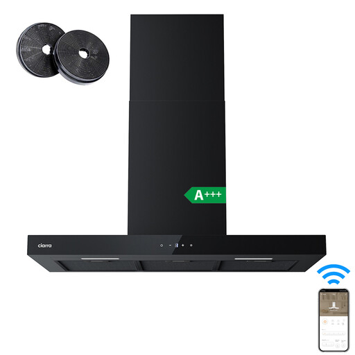 Ciarra 90CM Smart Extractor Hood with Wi-Fi