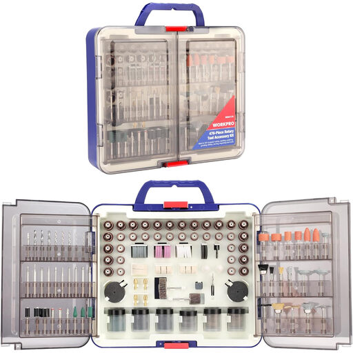 WORKPRO 476-Piece Rotary Tool Accessories Kit