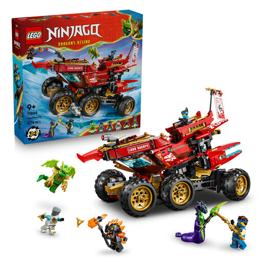 LEGO Ninjago The Earth Bounty 3-in-1 Building Set 71869