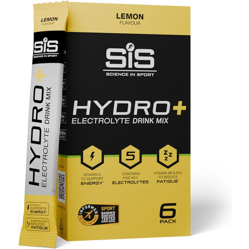 Science in Sport Hydro+ Hydration Support Powder Lemon Flavour