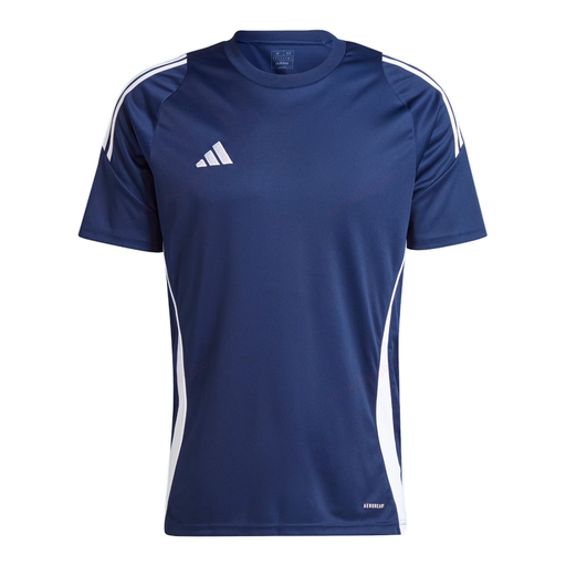 Adidas Tiro 24 Jersey T-Shirt in Team Navy Blue