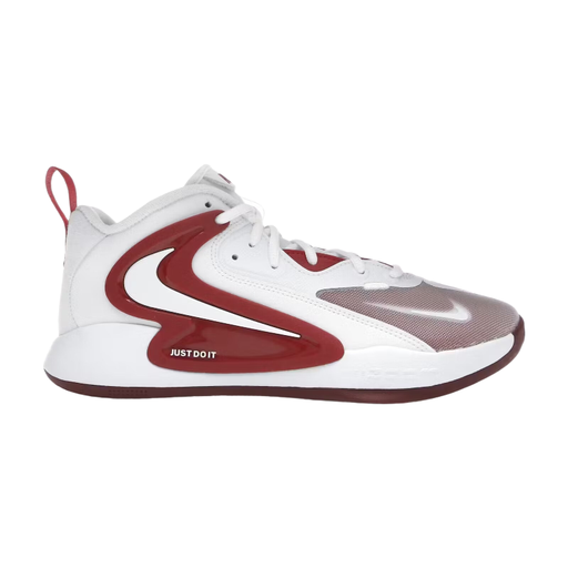 Nike Hyperset 2 FQ7070 106 in wit met rode accenten