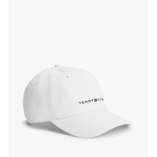 Tommy Hilfiger Accessories Six-Panel Baseball Cap - Optic White