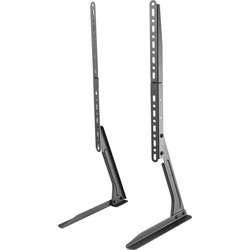 Deltaco Slim Table Stand for TV, 23-70 inch, 50kg, 75x75-800x400mm - Black1