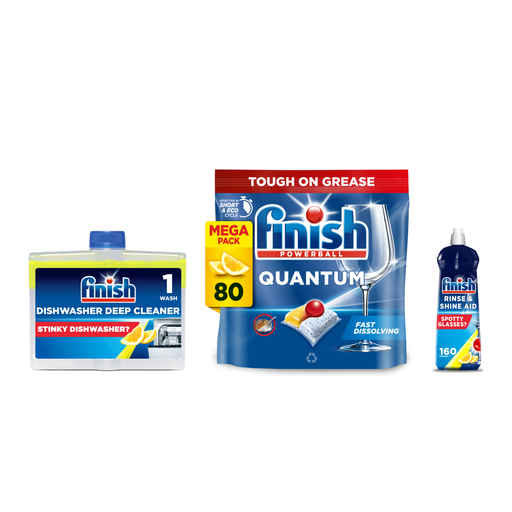 Finish Complete Dishwasher Care Bundle