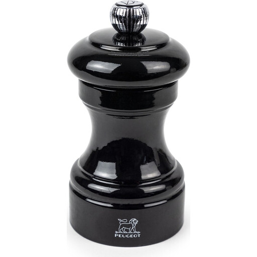 Peugeot Bistro Pepper Mill - 10cm, Black Lacquered Wood